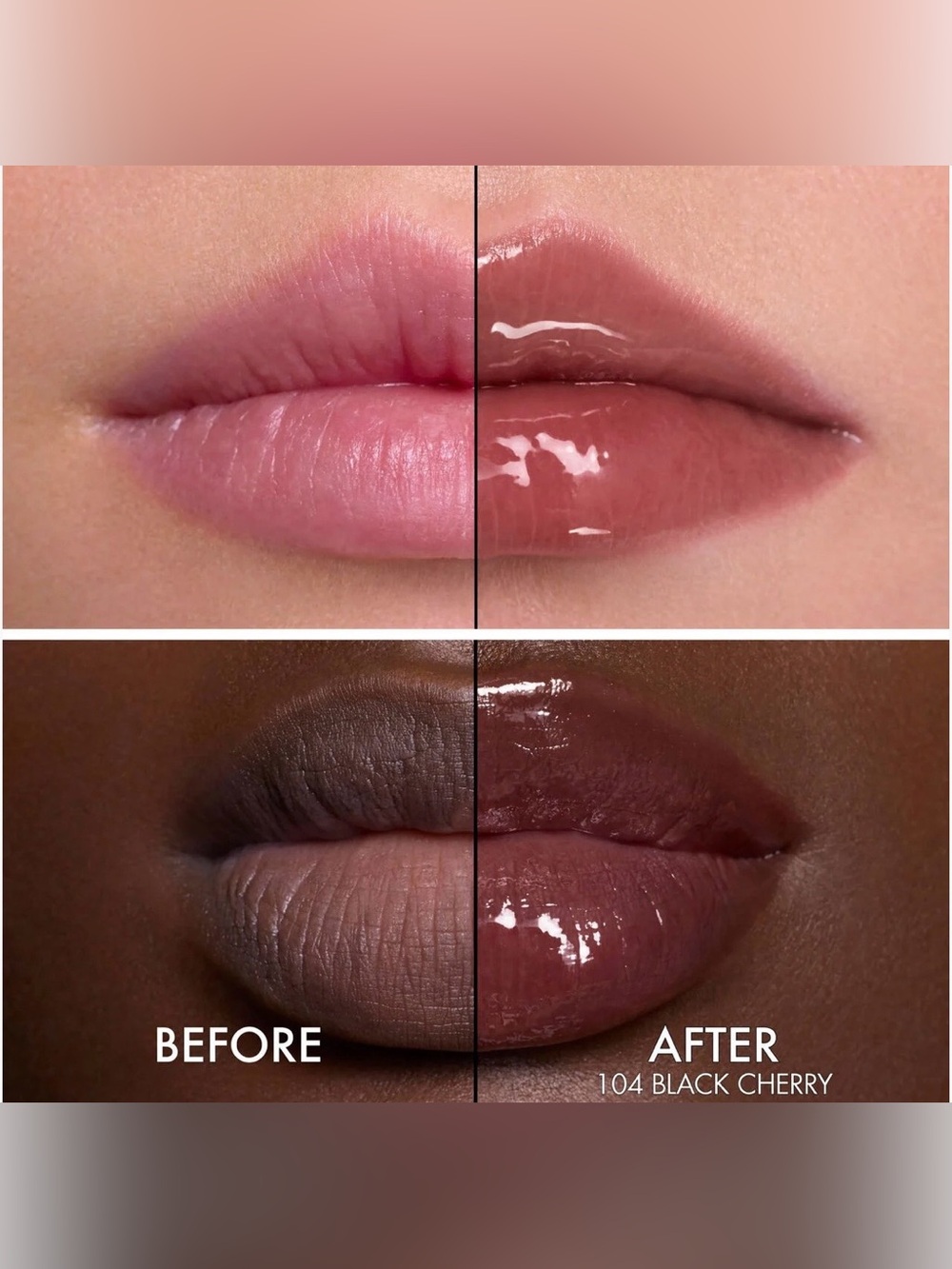 Dior Addict Lip Glow Butter 104 Black Cherry - Picture 4 of 7